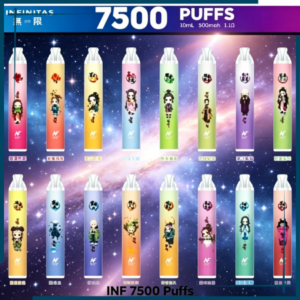 INF 無限× 鬼滅之刃聯名限定款7500 Puffs 拋棄式電子煙