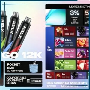 Relx Smash Go 12000 Puffs 一次性電子煙